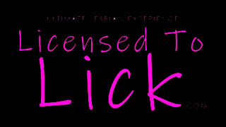 Licensed To Lick