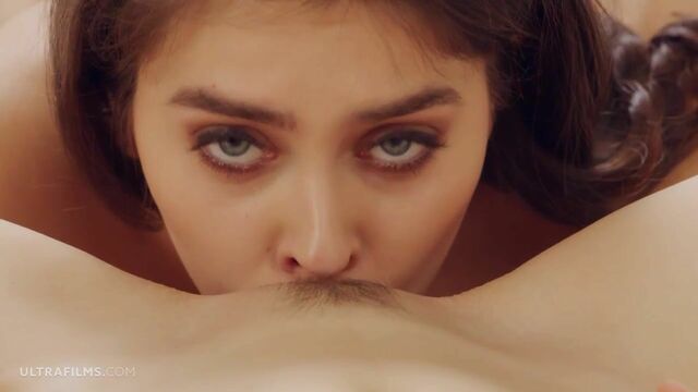 Alissa Foxy and Kelly Collins kissing action