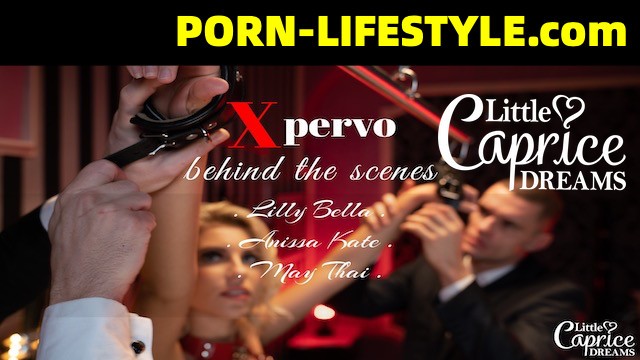 Anissa Kate, Marcello Bravo, May Thai and Lilly Bell big cock action