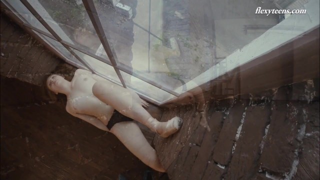  brunette gymnast movie