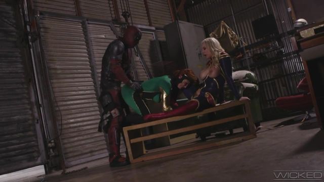 Ana Foxxx, Aubrey Kate, Lacy Lennon and Kenzie Taylor doggystyle film