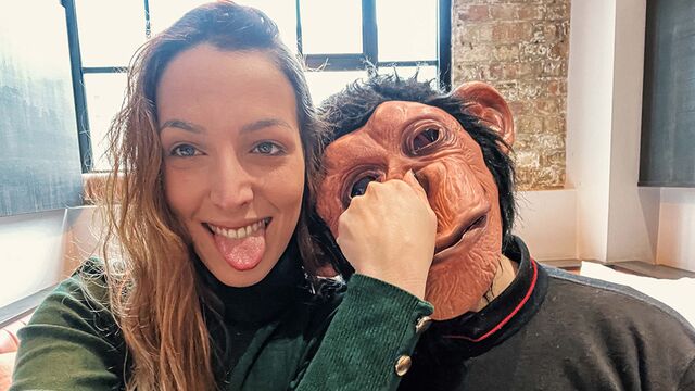 Liz Rainbow blowjob screw