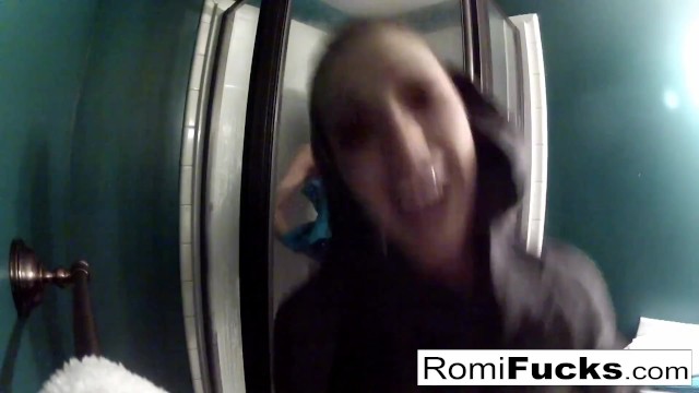 Romi Rain and Abigail Mac butt film