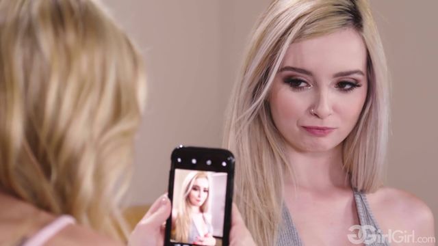 Lexi Lore and Scarlett Sage stripping movie