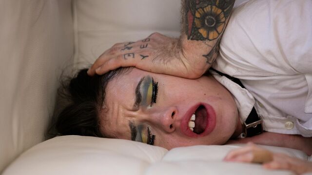 Lucie Cline big tits scene