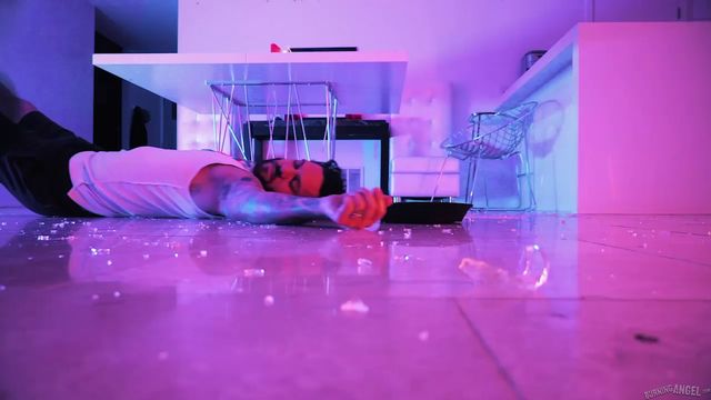 Joanna Angel legs on shoulders film