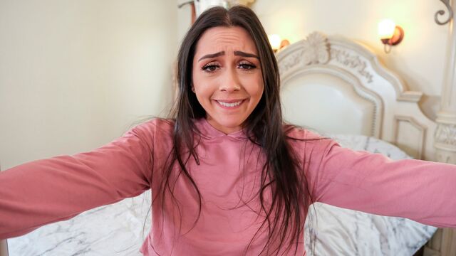 Lilly Hall balls licking action