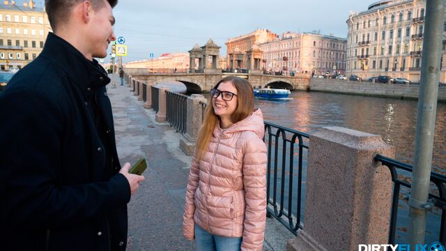 Bella Gray hair pulling action