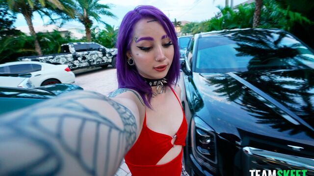 Val Steele blowjob action