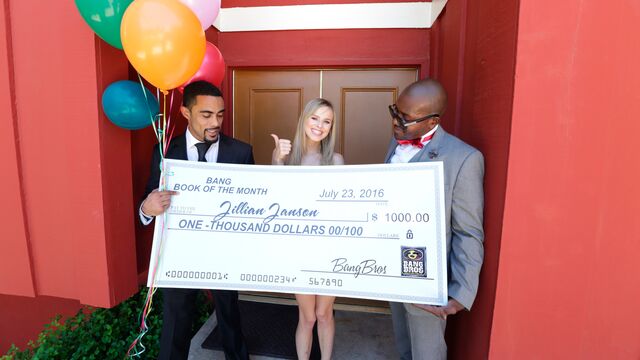 Jillian Janson cowgirl bang