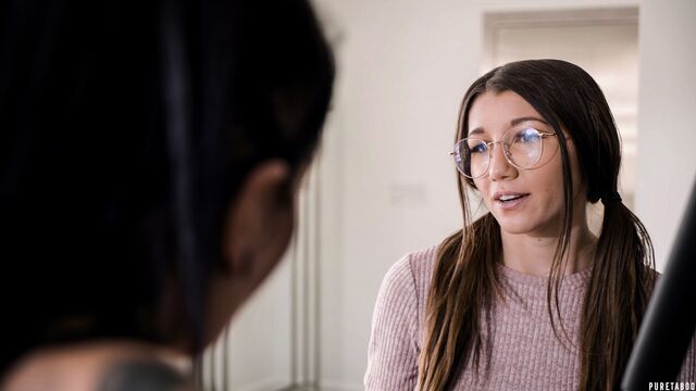 Aiden Ashley and Maya Woulfe fingering porn