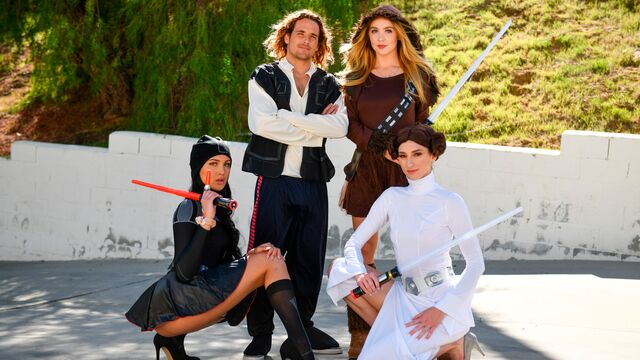 Andi Rose, Mila Monet and Nikole Nash skinny video