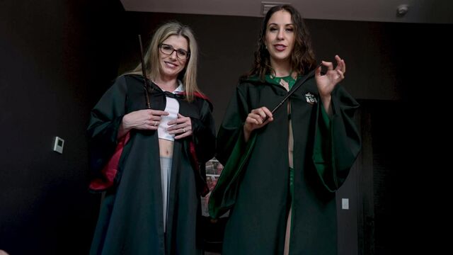 Cory Chase and Amiee Cambridge doggystyle screw