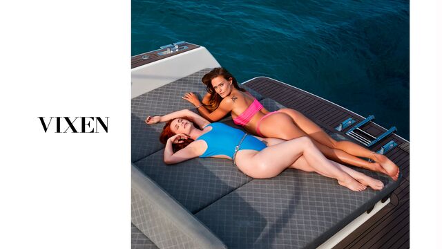 Honour May and Ella Hughes deep throat video