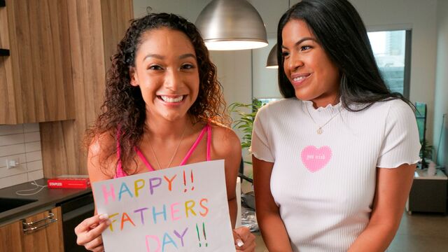 Maya Farrell and Sarah Lace natural tits film