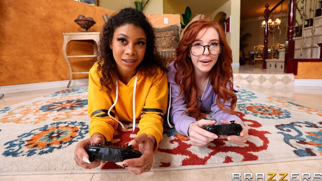 Jeni Angel and Madi Collins redhead sex