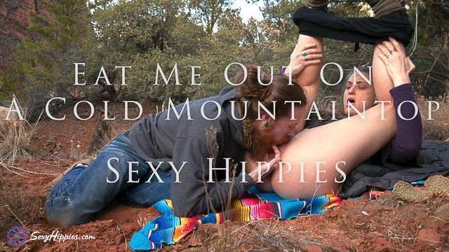 SexyHippies outdoor sex