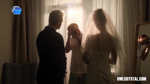 Chriss Tenson and Owl Crystal wedding cheat action