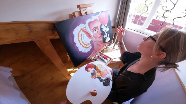 Andre Love XXX blonde milf film