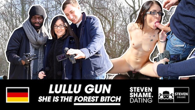 Lullu Gun and Berlin cum on ass film