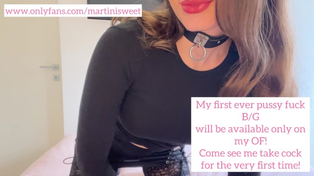 TheSweetMartini first time sex film