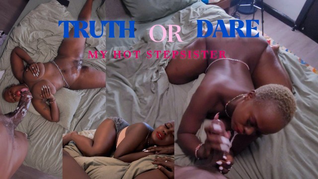 BLACKMINAJBBW and mombasapornstar sex with stepsister movie