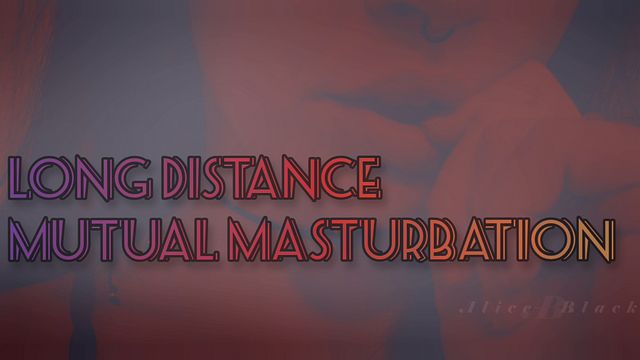 Alice Black edging video