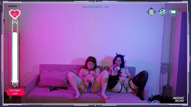 Yukinky and Khalamite 2 girls screw