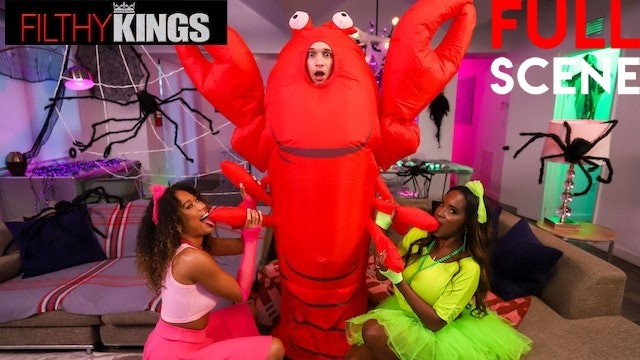 Johnny Love, Naomi Foxxx and Skyla Sun interracial smut