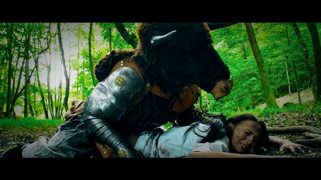 Luna Corazon, Emylia Argan and Nicole Love straight hair scene