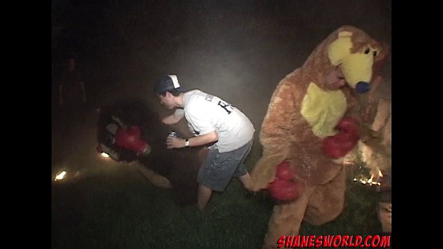 Elizabeth Del Mar, Faith Grant and Tony Pounds 18-25 film