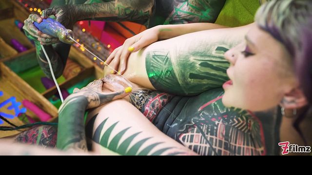 Anuskatzz cumplay scene