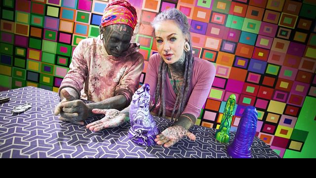 Anuskatzz and Lily Lu dreadlocks smut