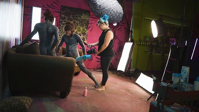 Proxy Paige, Anuskatzz and Lily Lu piercings film