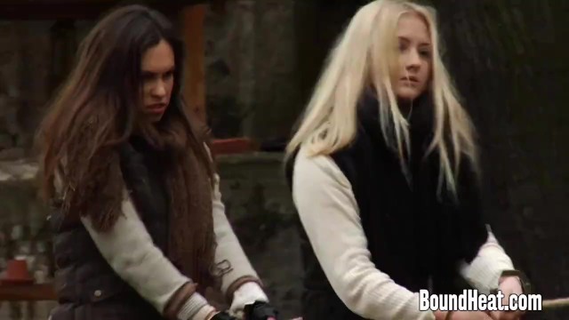 Cayla Lyons and Tess Lyndon slave movie