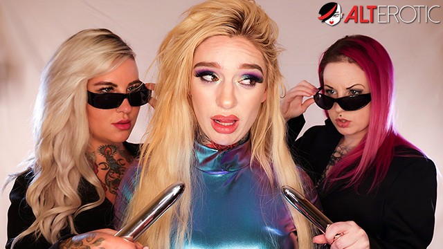 Lady Lazarus, Darcy Diamond and Misha Montana tattoo porn