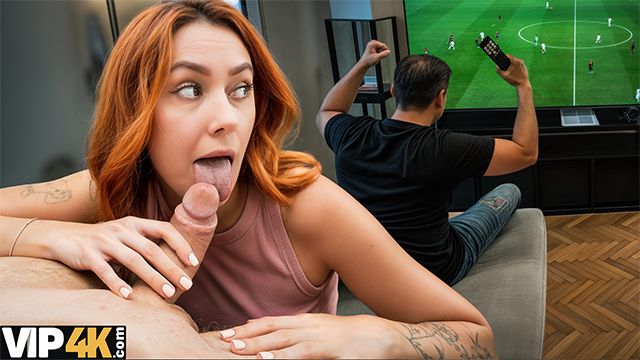 Cherry Candle and Stanley Johnson hot redhead porn