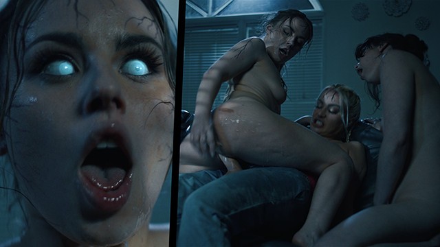 Casey Calvert, Cherry Kiss and Anna Claire Clouds transgender scene