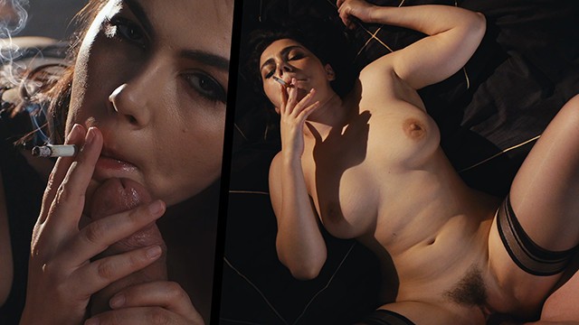 Valentina Nappi and Steve Q smoking and fucking porn