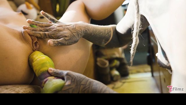 Anuskatzz, Lily Lu and Silvia Soprano lesbian movie