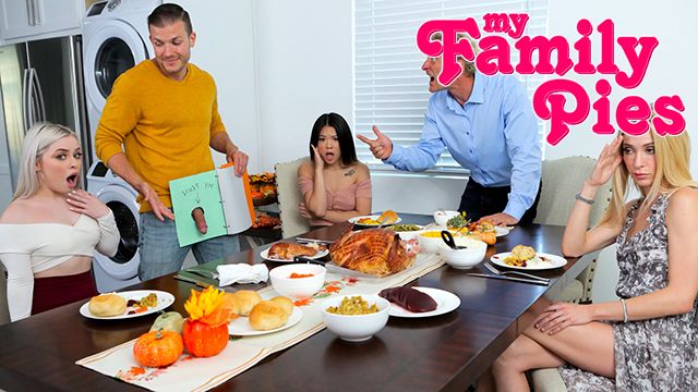 Codey Steele, Lulu Chu and Haley Spades rough screw