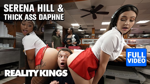 Johnny Love, Serena Hill and Thick Ass Daphne ball sucking bang