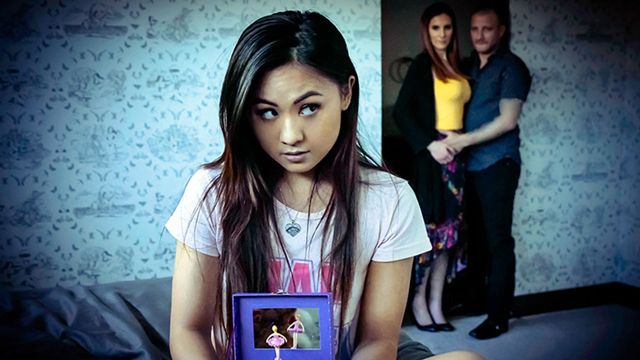 Mr. Pete, Phoebe Kalib and Kelly Caprice spanking movie