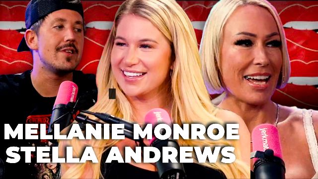 Mellanie Monroe cumshot action