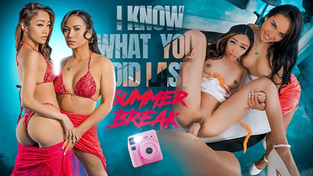 Lana Violet, Austin Pierce and Jade Kimiko pussy eating movie