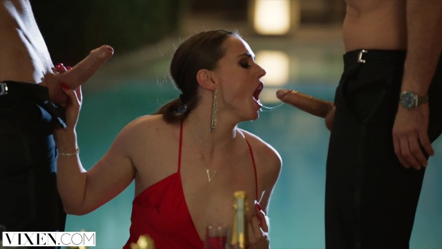 Tori Black, Mick Blue and Markus Dupree brunette video