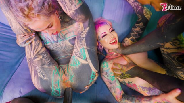 Anuskatzz, Lily Lu and Nikolaz Zpageti big ass screw