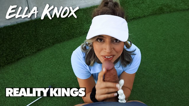 Ella Knox and Air Thugger big naturals video