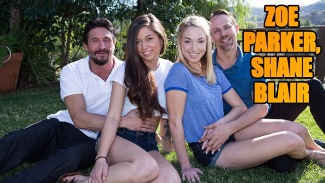 Tommy Gunn, Filthy Rich, Shane Blair and Zoe Parker debt porn