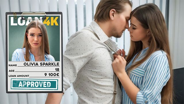 Olivia Sparkle loan agent scene